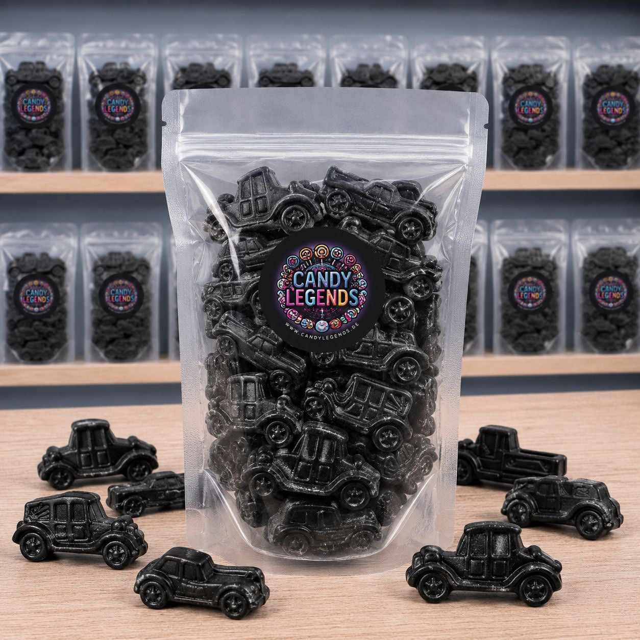 Lakritzautos 300g Einzelsorte