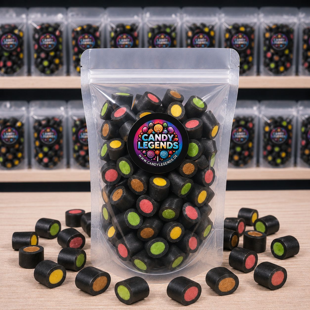 Lakritztubes Mix 300g Einzelsorte