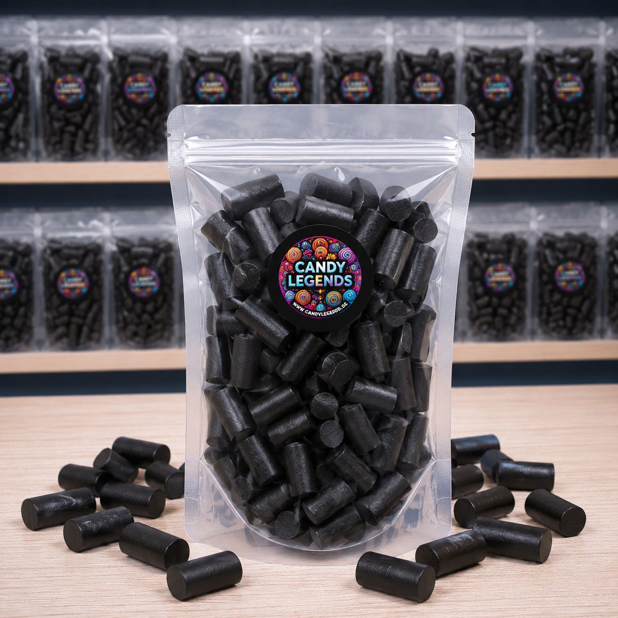 Lakritzstücke 300g Einzelsorte