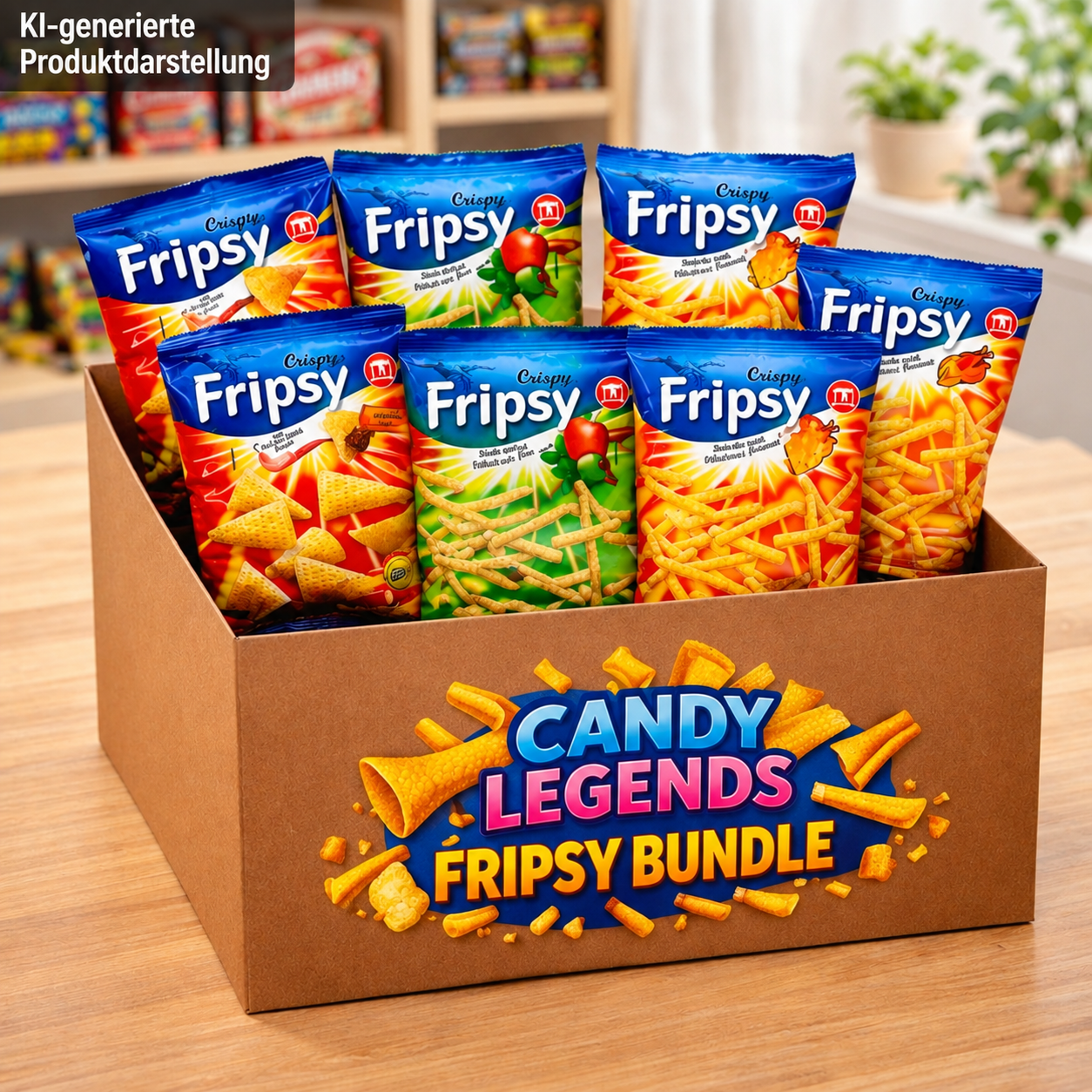Fripsy Chips Probier Bundle (7 Tüten)