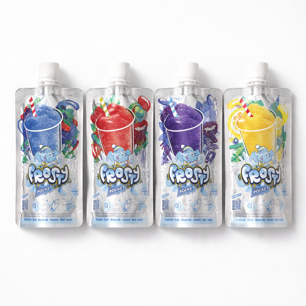 Frosty Slush Eis Bundle 640g (4 Sorten)♻️