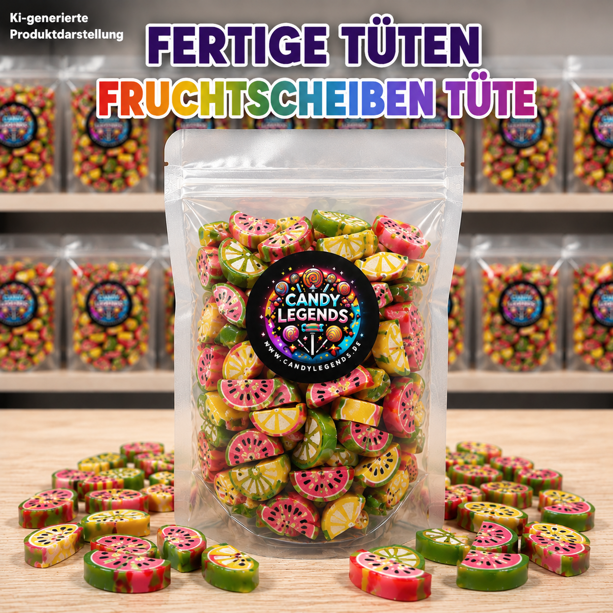 Fruchtscheiben Tüte (500g | 1000g | 2000g)