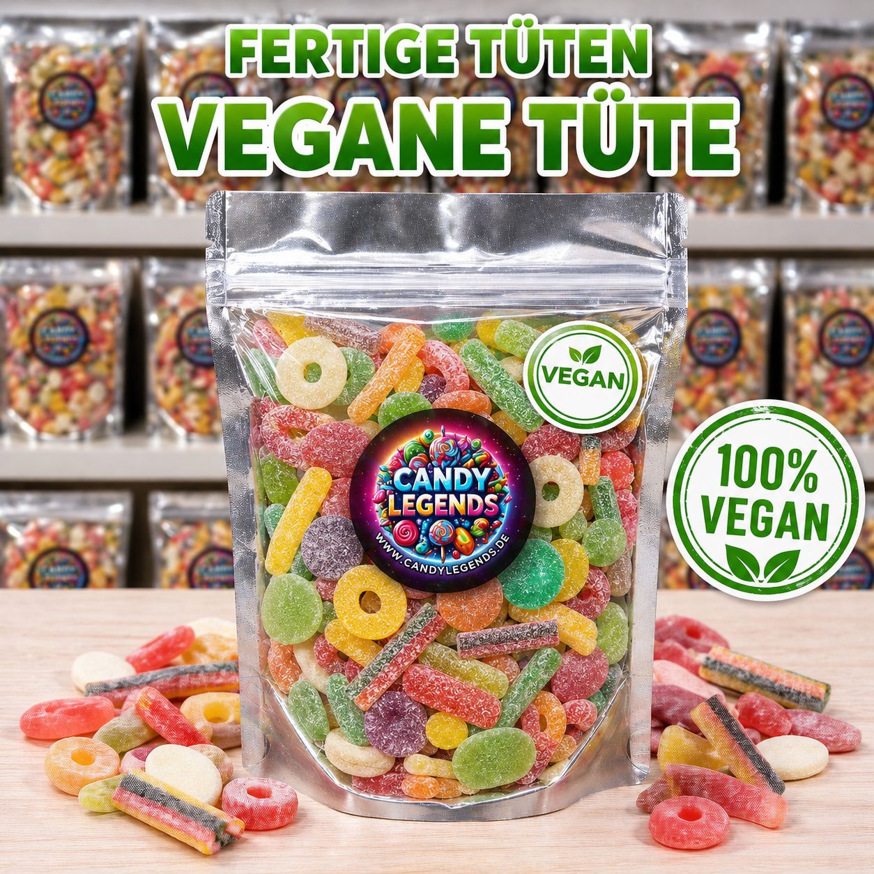 Vegane Tüte (500g | 1000g | 2000g)