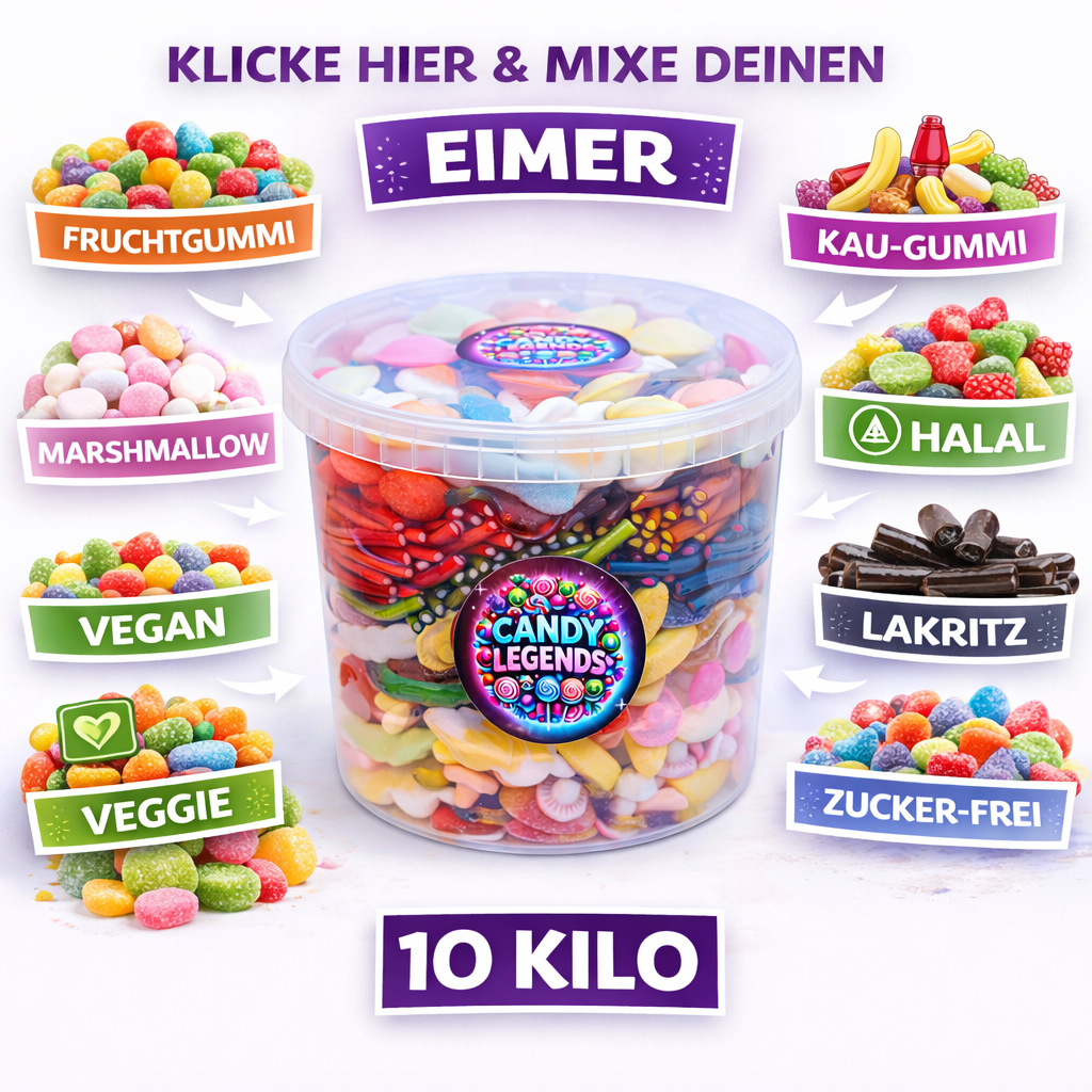 Halal CandyBucket 10Kg