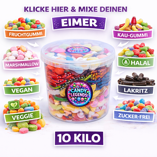 Halal CandyBucket 10Kg