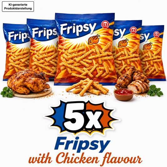 5x Fripsy - Chicken Sticks 50g (halal)(Mazedonien)