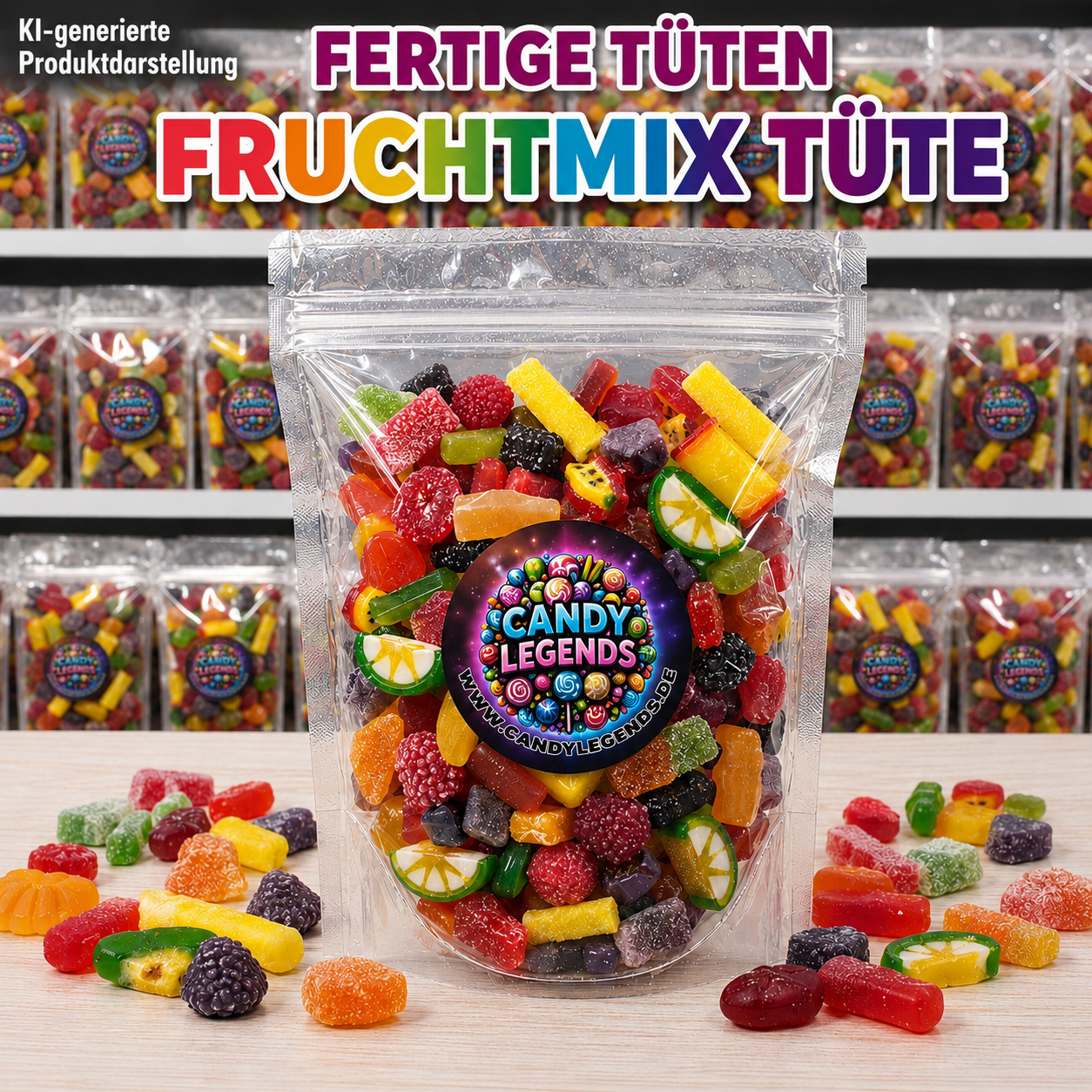 Fruchtmix Tüte (500g | 1000g | 2000g)